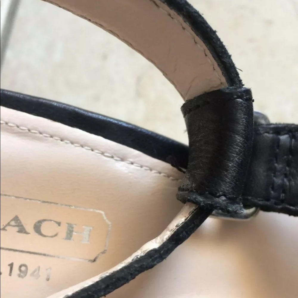 COACH Wedge Sandals - Picture 6 of 7